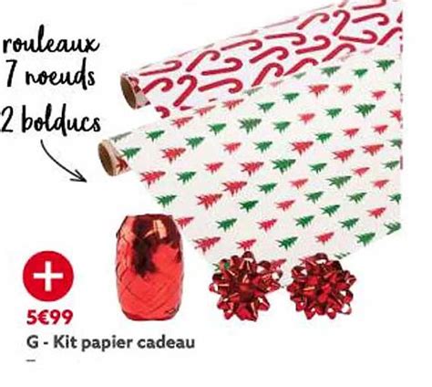 Promo Kit Papier Cadeau Chez GiFi ICatalogue Fr