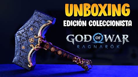 God Of War Ragnarok EDICIÓN COLECCIONISTA UNBOXING Y REVIEW YouTube