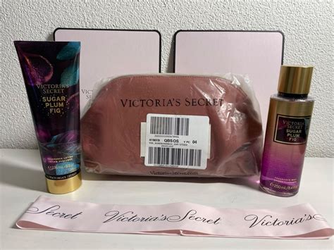 Victorias Secret Set Sugar Plum Fig Lotion Spray Tasche Kaufen