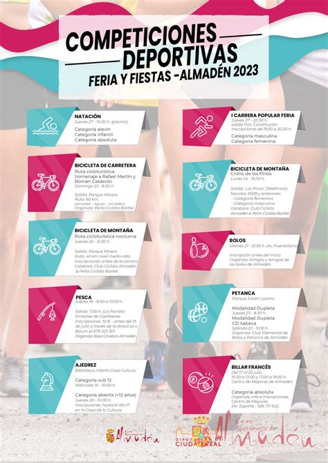 Ya Est N Abiertas Las Inscripciones Para Las Competiciones Deportivas