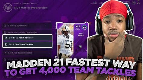 Fastest Way To Get Team 4000 Tackles For Mut Master Sam Mills Madden