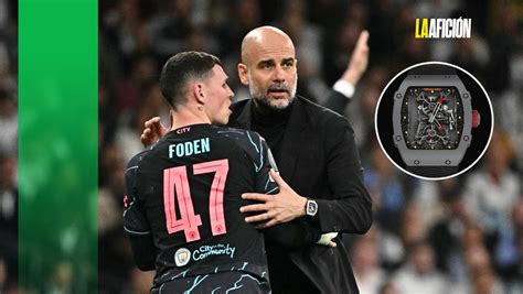 Pep Guardiola luce lujoso reloj en Champions League cuánto cuesta