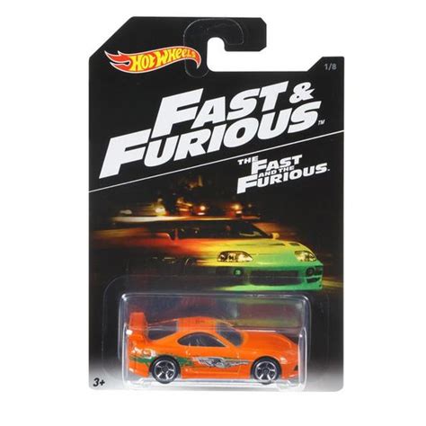 Carrinho Hot Wheels Velozes E Furiosos Toyota Supra Mattel Carrinho De Brinquedo
