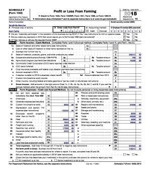 Fillable Online Extension Unl Schedule F For The Lugnut Ranch Pdf