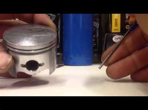 How To Install Remove Piston Wrist Pin Circlips YouTube