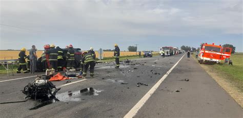 Son Cuatro Las Víctimas Fatales Del Trágico Accidente De La Ruta 7