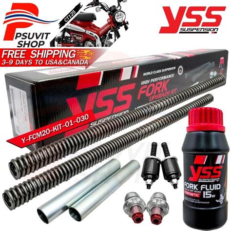 YSS Front Fork Spring Upgrade For Trail 125 Hunter Cub CT 125 2018 2024