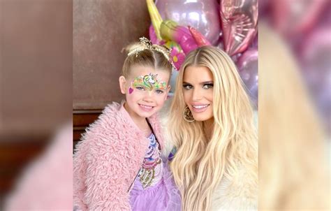 Jessica Simpson Shares Photos From Daughter Birdies Fourth Birthday