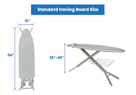 Ironing Board Sizes (Dimensions Guide) - Designing Idea