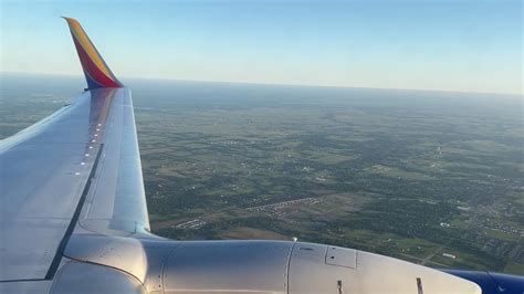 Morning Takeoff From Tulsa Southwest Airlines Boeing Tul