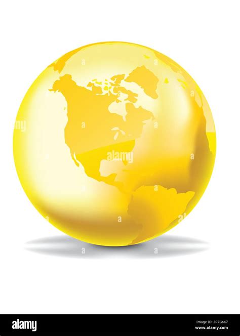 Globe Of The World Stock Vector Image Art Alamy