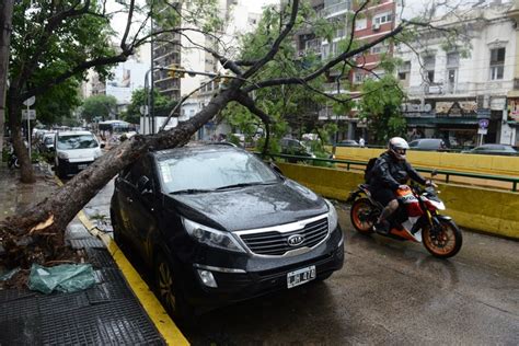 Las Impactantes Imágenes Del Temporal Que Golpeó Buenos Aires