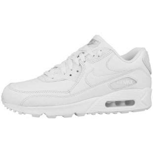 Nike Nike Air Max Cuir Chaussures Baskets Blanc Premium