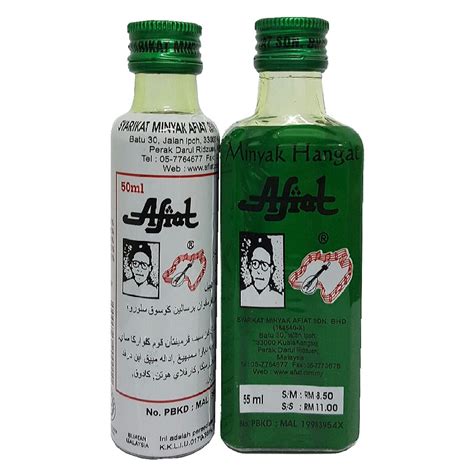 afiat minyak ml afiat minyak hangat ml shopee malaysia