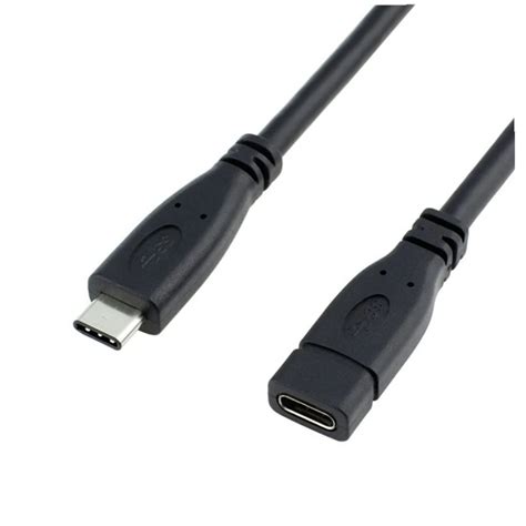 Cable De Extensi N USB 3 1 Cable De V Deo Y Datos Macho Hembra Cable