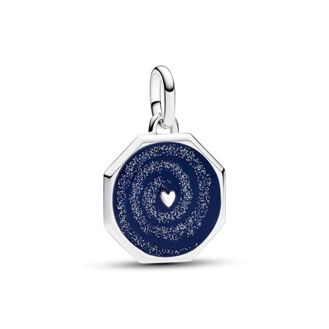 Pandora Me Galaxy Heart Medallion Charm Gullsmed Gams Haugs En