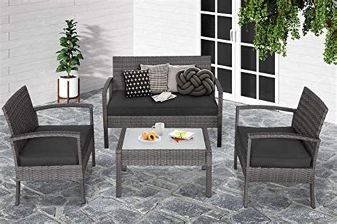 Schemel Region Schwarz Casaria Poly Rattan Lounge Set Zahlen Patent