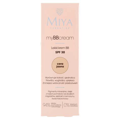 MIYA LEKKI KREM BB CERA JASNA SPF 30 40 Ml 13600918337 Allegro Pl