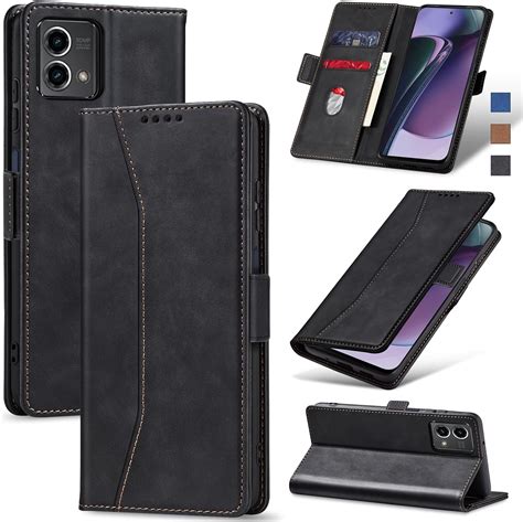 Jasonyu Flip Wallet Case For Moto G Stylus 5G 2023 Leather Magnetic