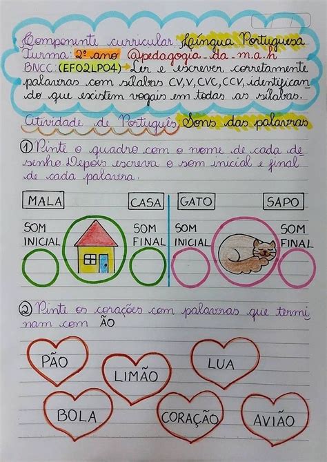 por Eveline Santana On Instagram atividade Complementar De Língua C65