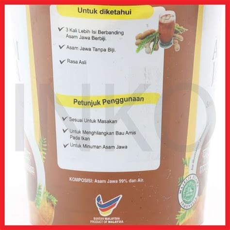 Jual Adabi Pasta Asam Jawa Tanpa Biji Seedless Tamarind Gr Di Seller