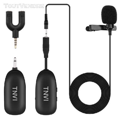 Systme De Microphone Sans Fil Tnvi V1 2 4g Avec Mini En France