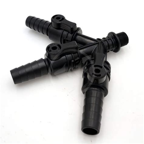 AQUASCAPE MPT TO BARBED 3 WAY VALVE Aquatics Unlimited