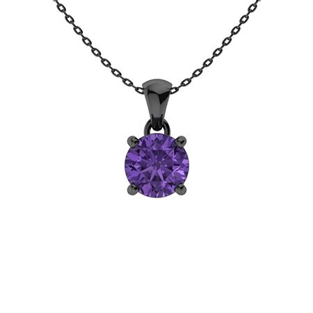 Black Gold Necklaces | Black Gold Pendants For Women | Diamondere