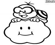 Mario Lakitu Coloring Page Coloring Pages