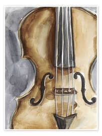 Violin On Music Book Print By Editors Choice Posterlounge