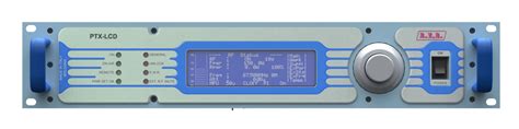 R V R Elettronica Broadcast Systems FM TRANSMITTERS PTX LCD SERIES