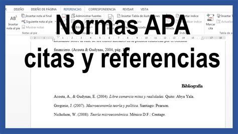 Que Es Una Cita Bibliografica Segun Normas Apa Centros De Salud