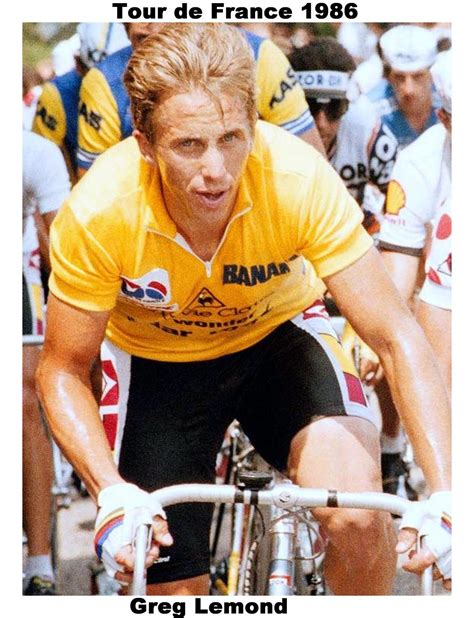 Greg Lemond Vainqueur De Trois Tour De France 1986 1989 1990 Et