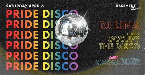 Tickets For Pride Disco At Basement Miami Beach In Miami Beach From