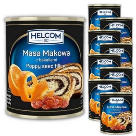 Masa Makowa Helcom Smak Owocowy G Por Wnaj Ceny Allegro Pl