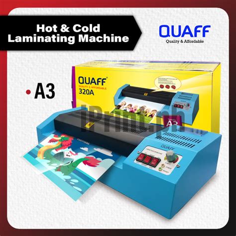 Iprint A A Quaff Laminator Machine Hot Cold Reverse V Heavy Duty