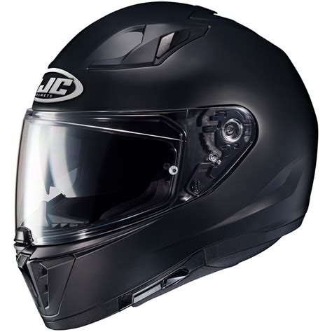 Casque Moto Integral I 70 Casques HJC SEMI NOIR MAT Motoshopping