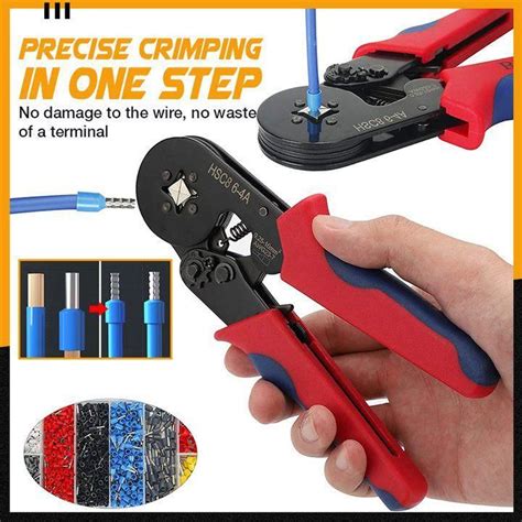 Ratchet Tubular Terminal Wire Crimpers Set Video Video