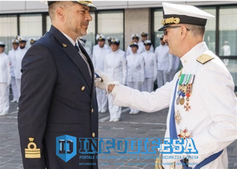 Medaglia Di Bronzo Al Merito Di Marina Per Il Comandante Pietro Sinisi