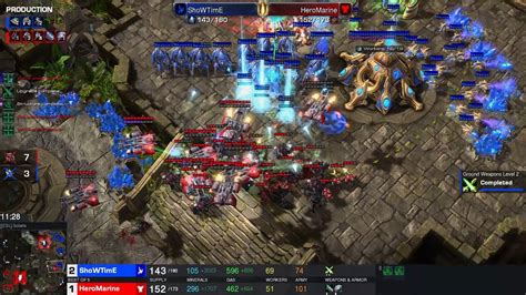 Starcraft II ESL Masters 2023 Winter Dec16 HeroMarine T V ShoWTimE P