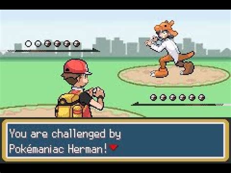 Pokémon Radical Red v Hardcore Mode Pokémaniac Herman YouTube