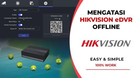 Cara Mengatasi Hikvision EDVR Offline YouTube