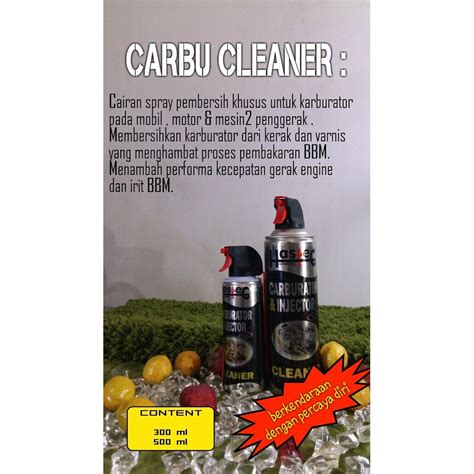 Jual Carburator Injector Cleaner 500ml Hasteg Shopee Indonesia