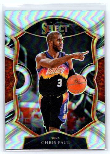 2020 21 Panini Select Concourse Silver Prizm Chris Paul 10 EBay