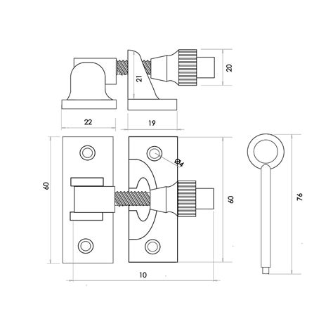 Jedo Lockable Brighton Fasteners Frelan Hardware