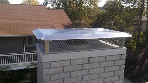 Fireplace Chimney Roof Covers to Stop Rain, Cap Installation