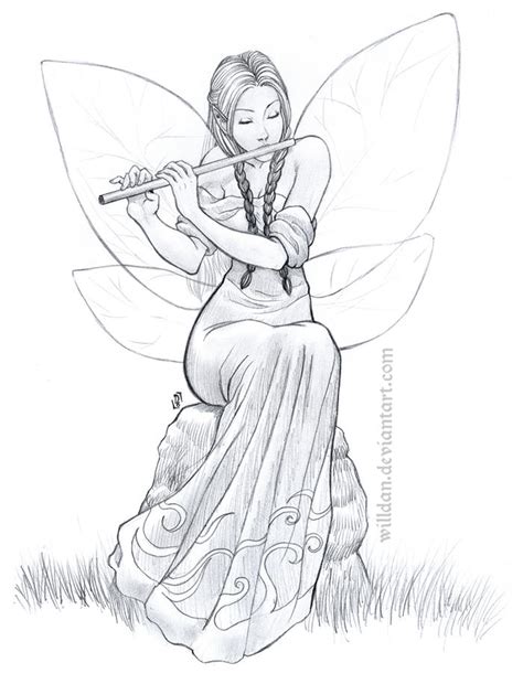 Flutist Fairy by WillDan on DeviantArt