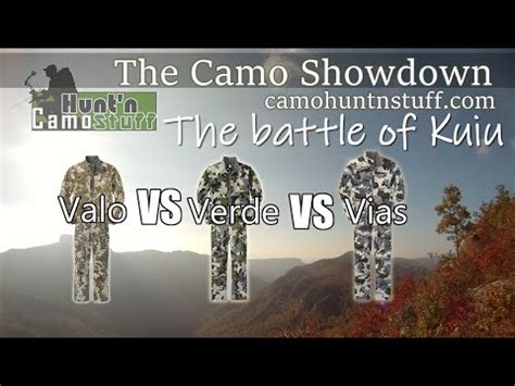 Kuiu Valo Vs Verde Vs Vias In A Camo Showdown On Backgrounds And In