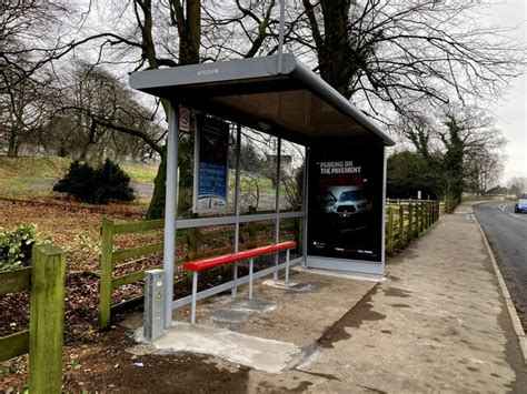 New Bus Shelter Hospital Road Omagh Kenneth Allen Cc By Sa