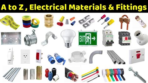 Electrical Materials Name With Pictures Electrical Materials Name